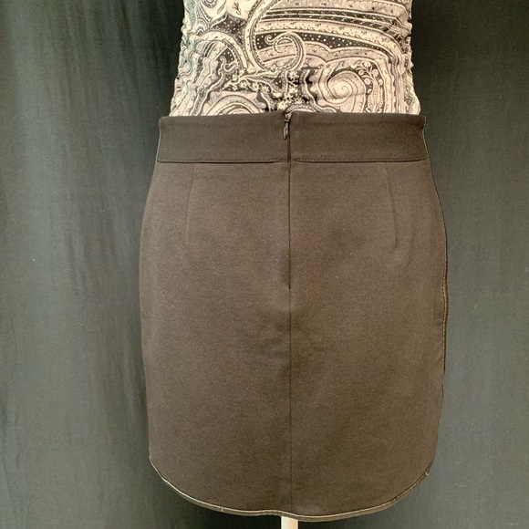 WHBM Faux Leather Trim Boot Skirt - Picture 4 of 6